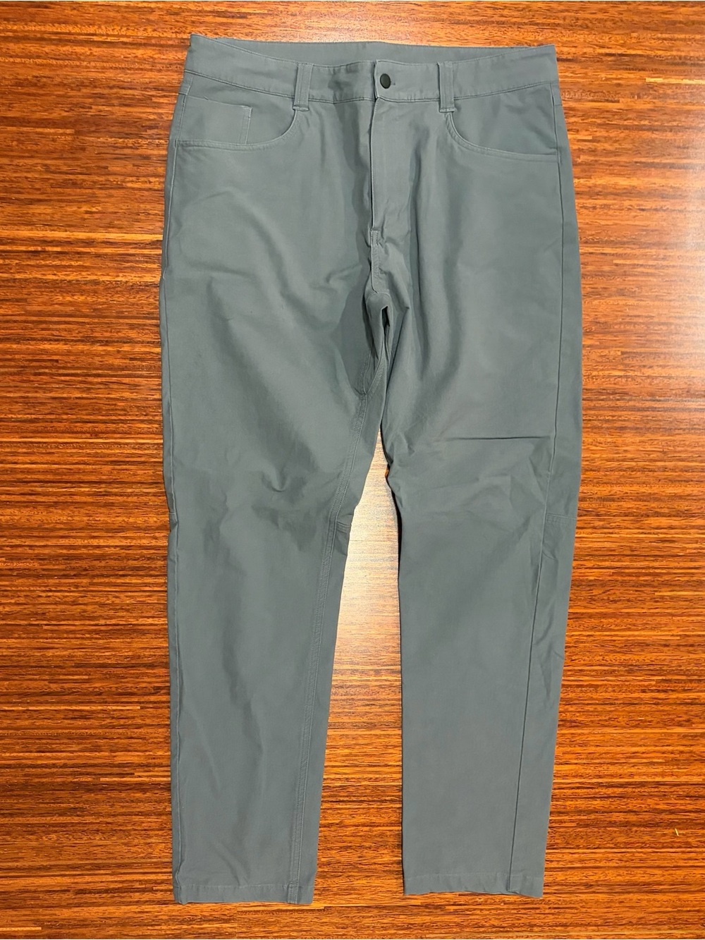 Ten Thousand Pants Mens 35x31 Gray Tactical Performance Canvas Utility 5 Pocket